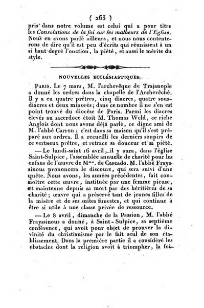 L'ami de la religion et du roi journal ecclesiastique, politique et litteraire