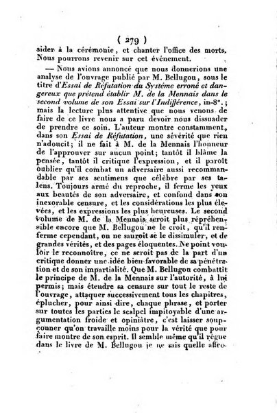 L'ami de la religion et du roi journal ecclesiastique, politique et litteraire