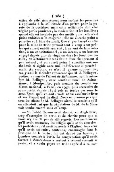 L'ami de la religion et du roi journal ecclesiastique, politique et litteraire