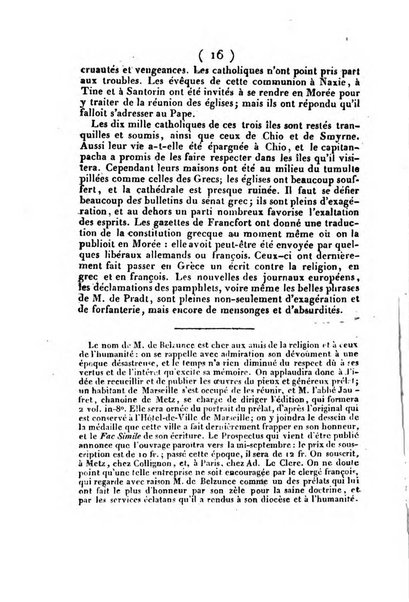 L'ami de la religion et du roi journal ecclesiastique, politique et litteraire