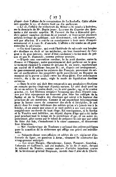 L'ami de la religion et du roi journal ecclesiastique, politique et litteraire