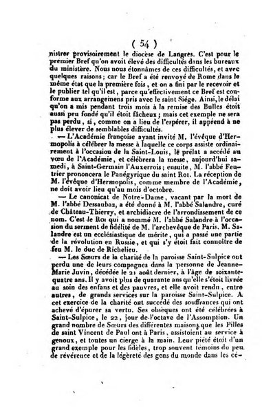 L'ami de la religion et du roi journal ecclesiastique, politique et litteraire