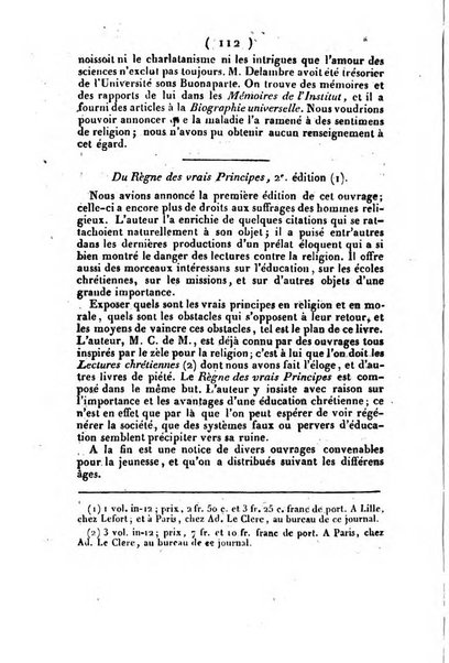 L'ami de la religion et du roi journal ecclesiastique, politique et litteraire