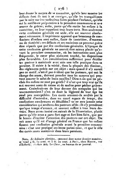 L'ami de la religion et du roi journal ecclesiastique, politique et litteraire