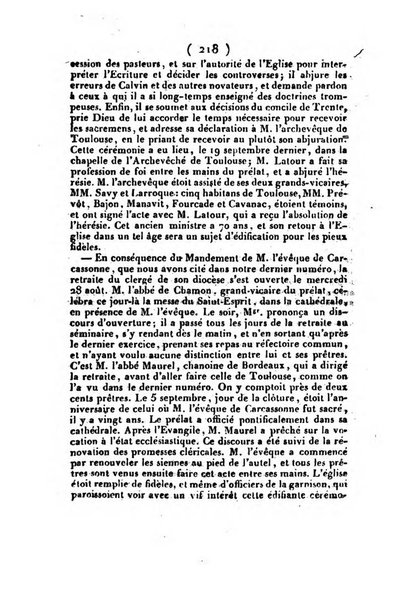 L'ami de la religion et du roi journal ecclesiastique, politique et litteraire