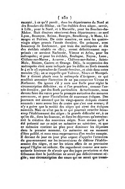 L'ami de la religion et du roi journal ecclesiastique, politique et litteraire