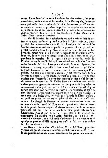 L'ami de la religion et du roi journal ecclesiastique, politique et litteraire