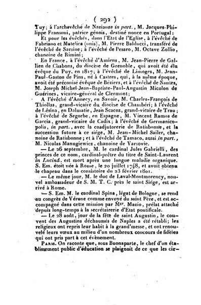 L'ami de la religion et du roi journal ecclesiastique, politique et litteraire