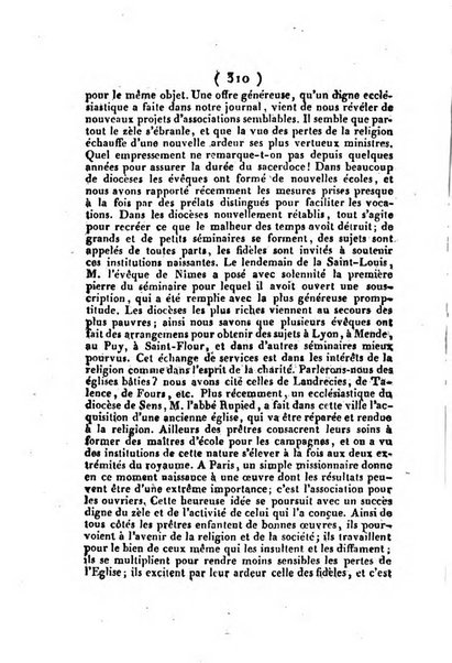 L'ami de la religion et du roi journal ecclesiastique, politique et litteraire