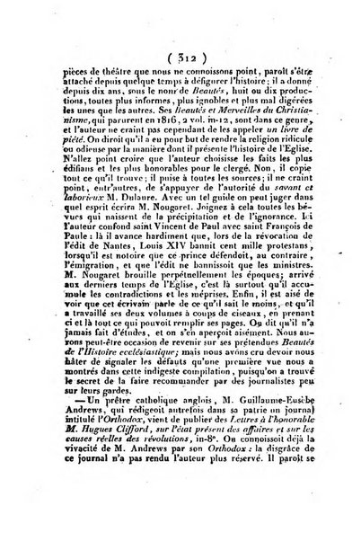 L'ami de la religion et du roi journal ecclesiastique, politique et litteraire