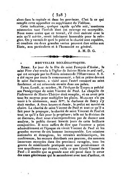 L'ami de la religion et du roi journal ecclesiastique, politique et litteraire