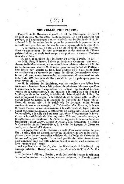 L'ami de la religion et du roi journal ecclesiastique, politique et litteraire