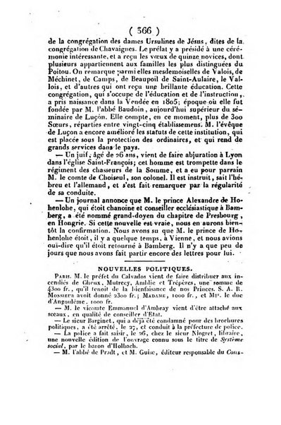 L'ami de la religion et du roi journal ecclesiastique, politique et litteraire