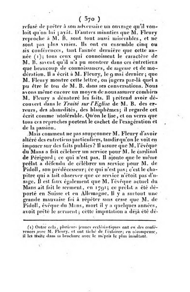 L'ami de la religion et du roi journal ecclesiastique, politique et litteraire