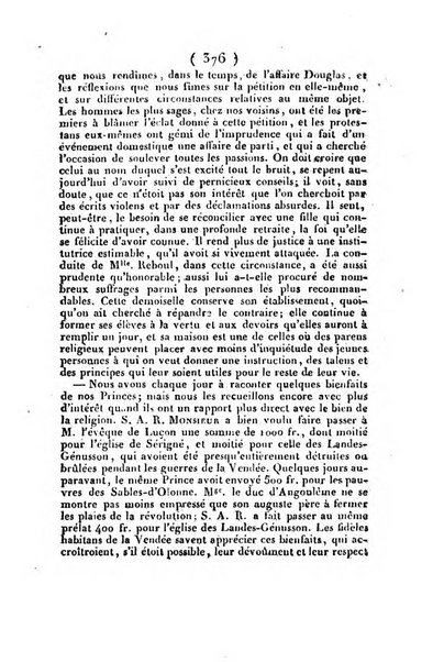 L'ami de la religion et du roi journal ecclesiastique, politique et litteraire