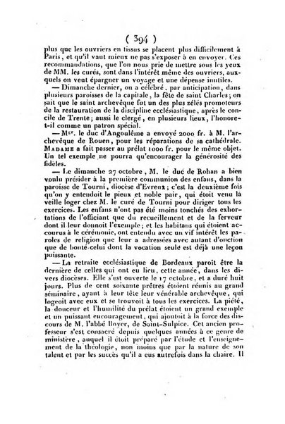 L'ami de la religion et du roi journal ecclesiastique, politique et litteraire