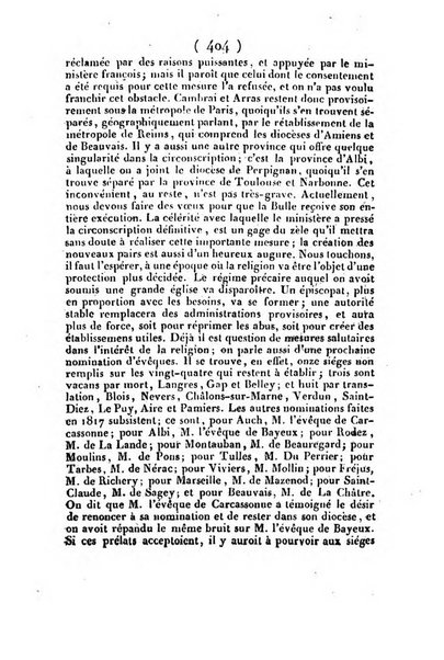 L'ami de la religion et du roi journal ecclesiastique, politique et litteraire