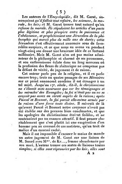 L'ami de la religion et du roi journal ecclesiastique, politique et litteraire