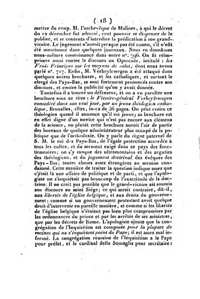 L'ami de la religion et du roi journal ecclesiastique, politique et litteraire