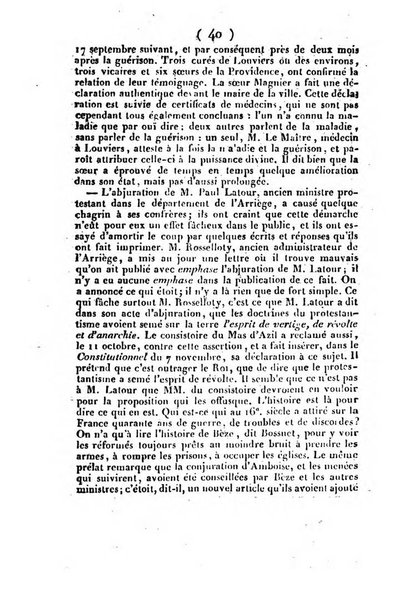 L'ami de la religion et du roi journal ecclesiastique, politique et litteraire