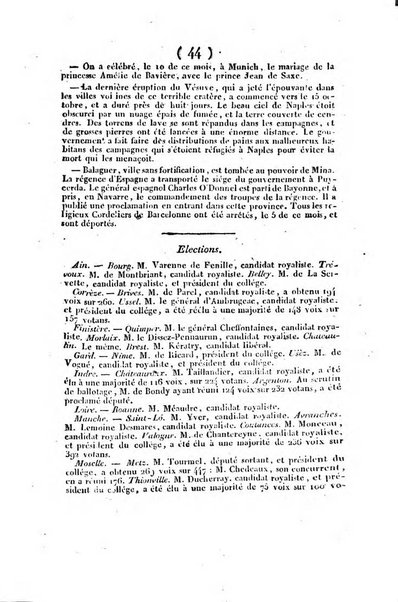 L'ami de la religion et du roi journal ecclesiastique, politique et litteraire