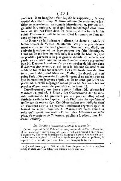 L'ami de la religion et du roi journal ecclesiastique, politique et litteraire