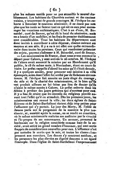 L'ami de la religion et du roi journal ecclesiastique, politique et litteraire