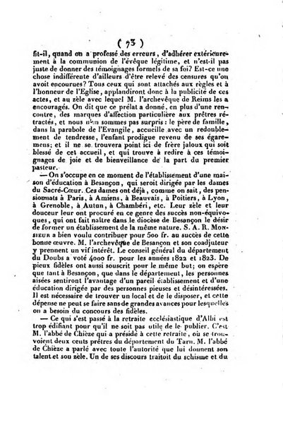 L'ami de la religion et du roi journal ecclesiastique, politique et litteraire