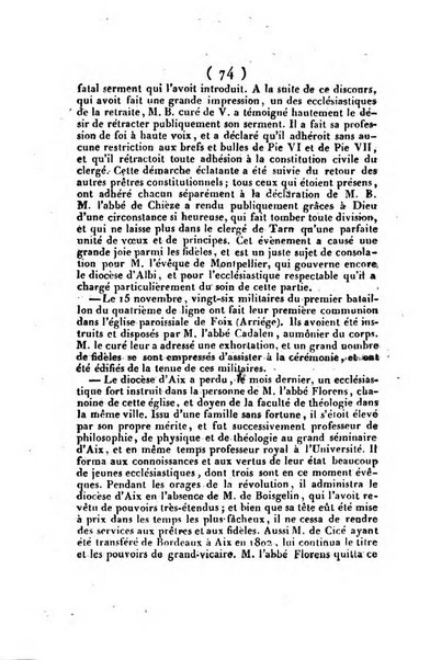 L'ami de la religion et du roi journal ecclesiastique, politique et litteraire