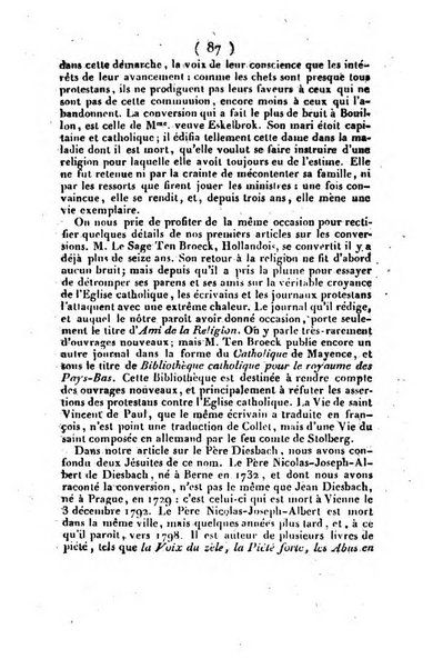 L'ami de la religion et du roi journal ecclesiastique, politique et litteraire