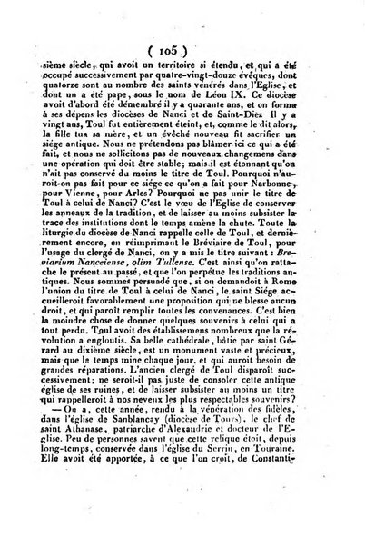 L'ami de la religion et du roi journal ecclesiastique, politique et litteraire