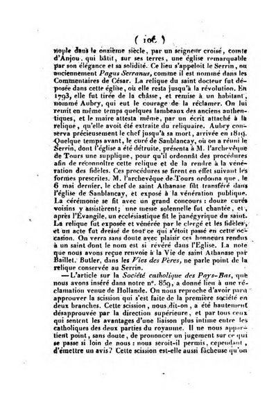 L'ami de la religion et du roi journal ecclesiastique, politique et litteraire