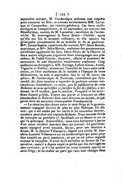 L'ami de la religion et du roi journal ecclesiastique, politique et litteraire