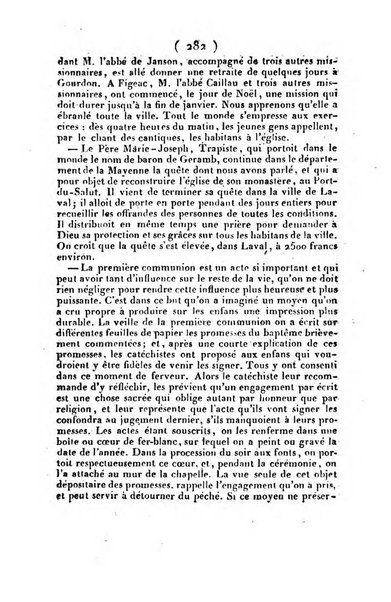 L'ami de la religion et du roi journal ecclesiastique, politique et litteraire