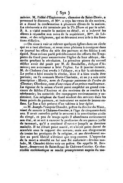 L'ami de la religion et du roi journal ecclesiastique, politique et litteraire