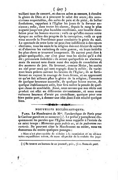 L'ami de la religion et du roi journal ecclesiastique, politique et litteraire