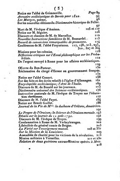 L'ami de la religion et du roi journal ecclesiastique, politique et litteraire