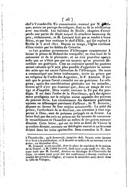 L'ami de la religion et du roi journal ecclesiastique, politique et litteraire