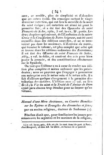 L'ami de la religion et du roi journal ecclesiastique, politique et litteraire