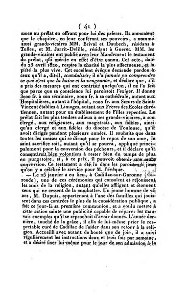 L'ami de la religion et du roi journal ecclesiastique, politique et litteraire