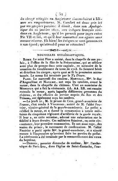 L'ami de la religion et du roi journal ecclesiastique, politique et litteraire