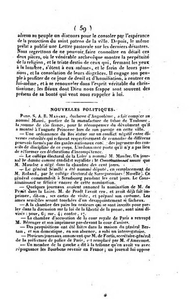 L'ami de la religion et du roi journal ecclesiastique, politique et litteraire