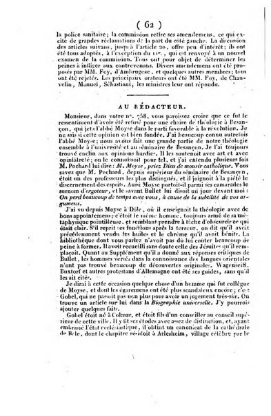 L'ami de la religion et du roi journal ecclesiastique, politique et litteraire