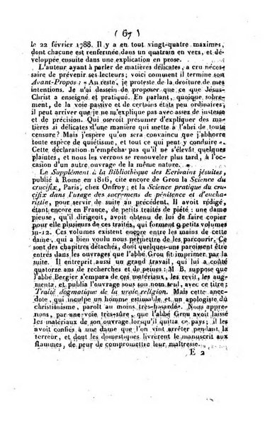 L'ami de la religion et du roi journal ecclesiastique, politique et litteraire