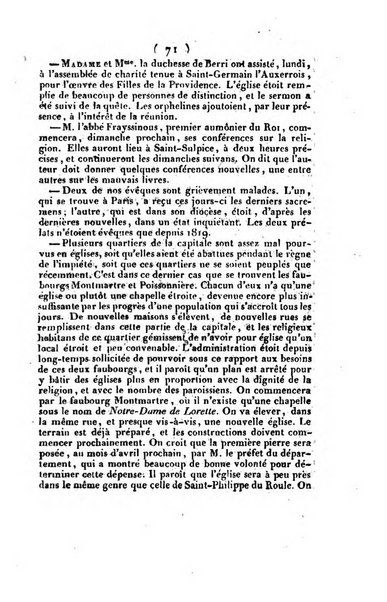 L'ami de la religion et du roi journal ecclesiastique, politique et litteraire