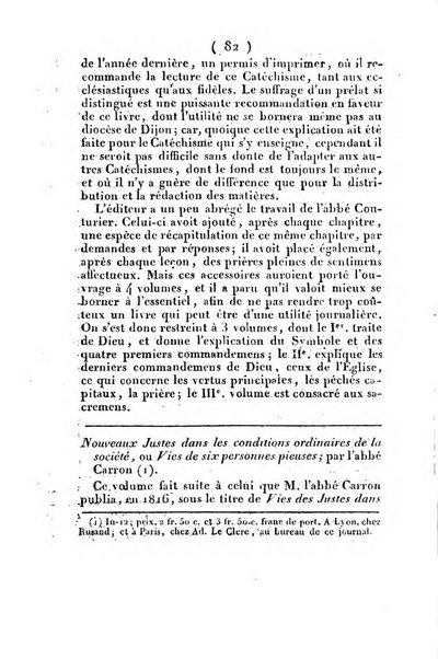 L'ami de la religion et du roi journal ecclesiastique, politique et litteraire