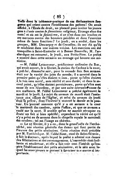 L'ami de la religion et du roi journal ecclesiastique, politique et litteraire