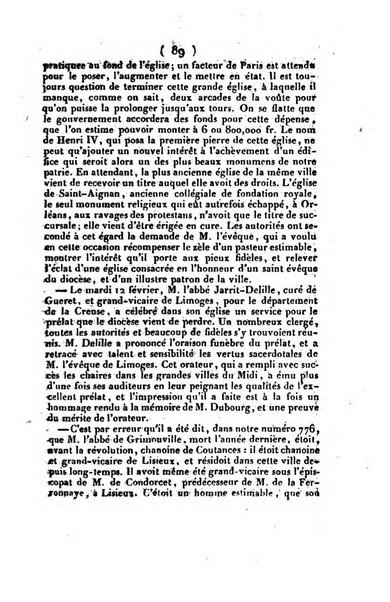 L'ami de la religion et du roi journal ecclesiastique, politique et litteraire