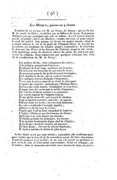 L'ami de la religion et du roi journal ecclesiastique, politique et litteraire