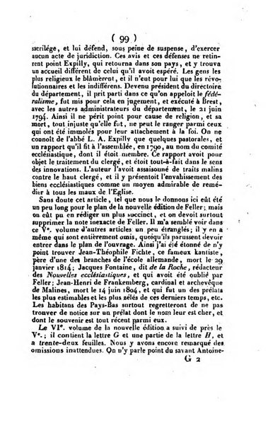 L'ami de la religion et du roi journal ecclesiastique, politique et litteraire